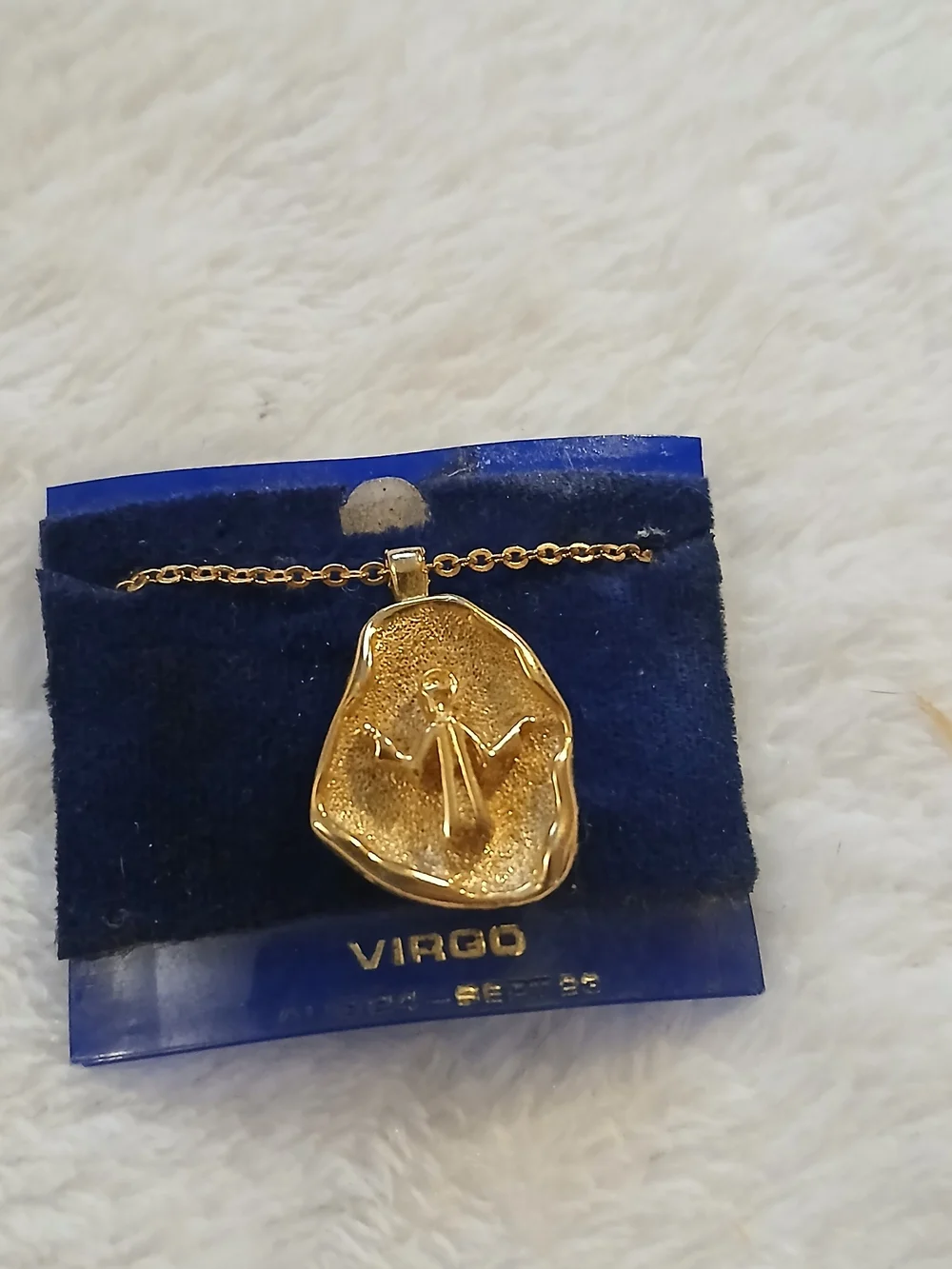 💲Virgo Gold Pendant 16